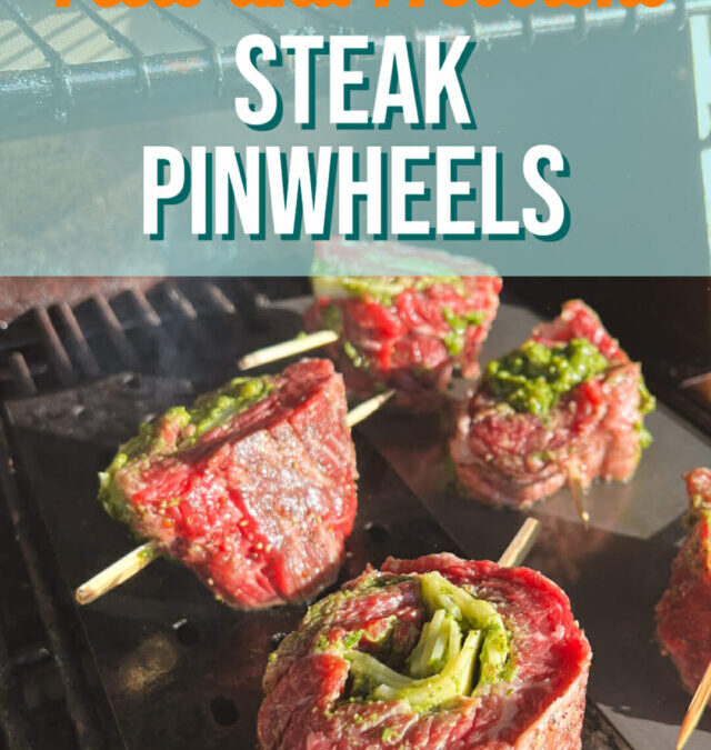 Pesto and Provolone Steak Pinwheel Recipe