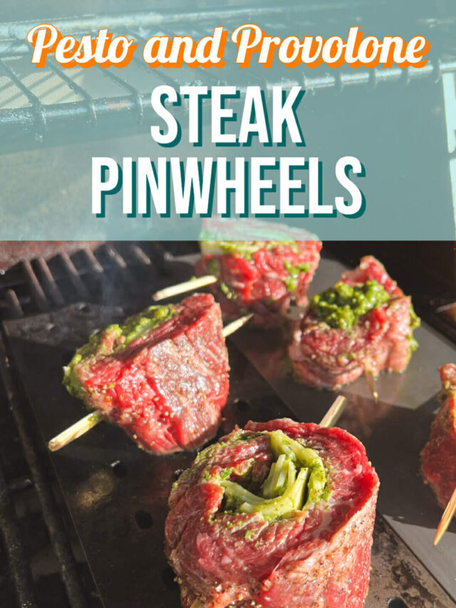 Pesto and Provolone Steak Pinwheel Recipe