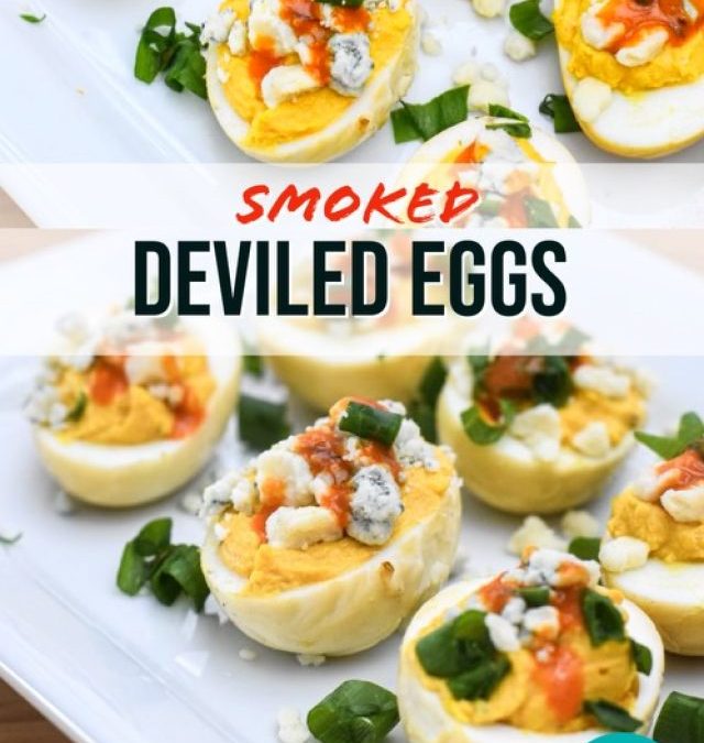 Smoked Deviled Eggs