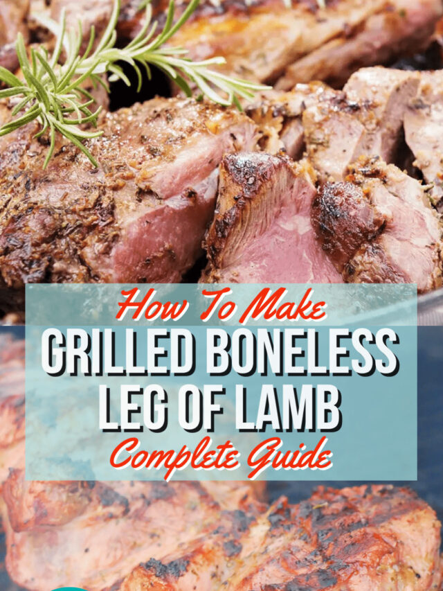 Rosemary Lemon Grilled Boneless Leg of Lamb Roast