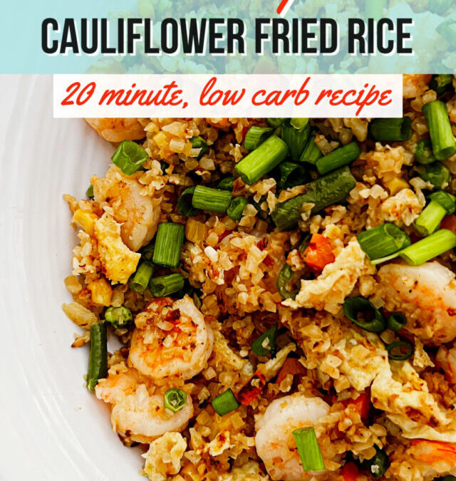 Shrimp Cauliflower Fried Rice Recipe