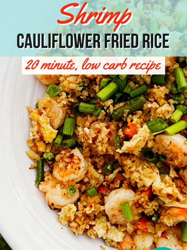 shrimp cauliflower fried rice