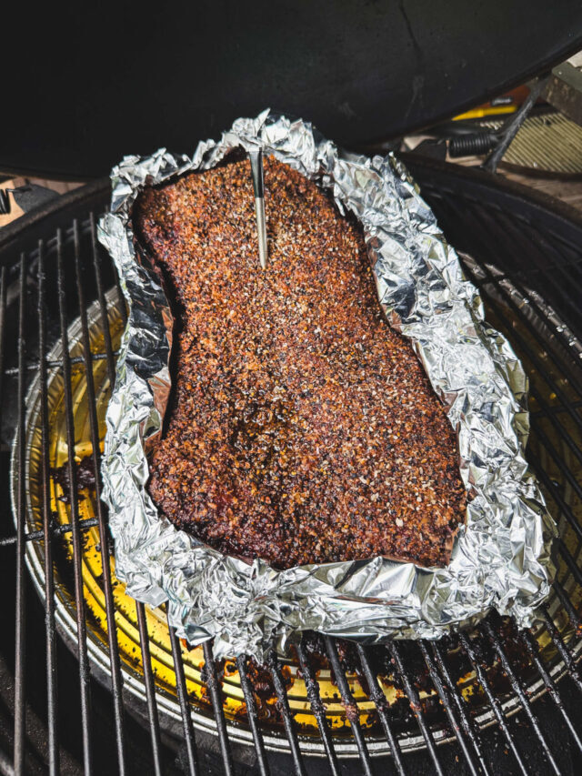 How to Smoke Brisket on the Big Green Egg