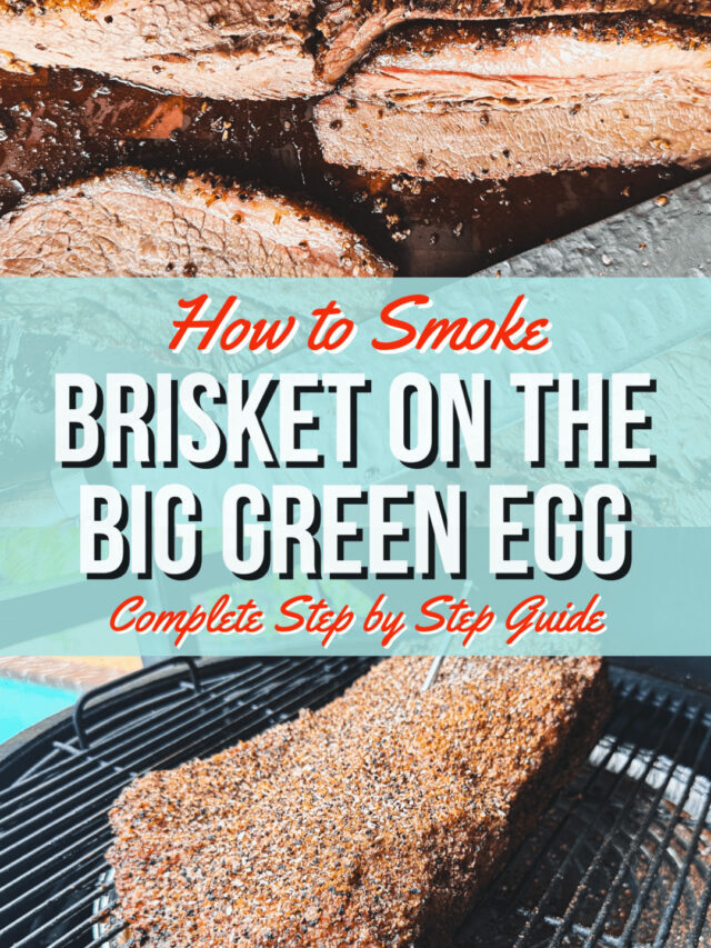 Learn how to smoke Brisket on the Big Green Egg like a boss