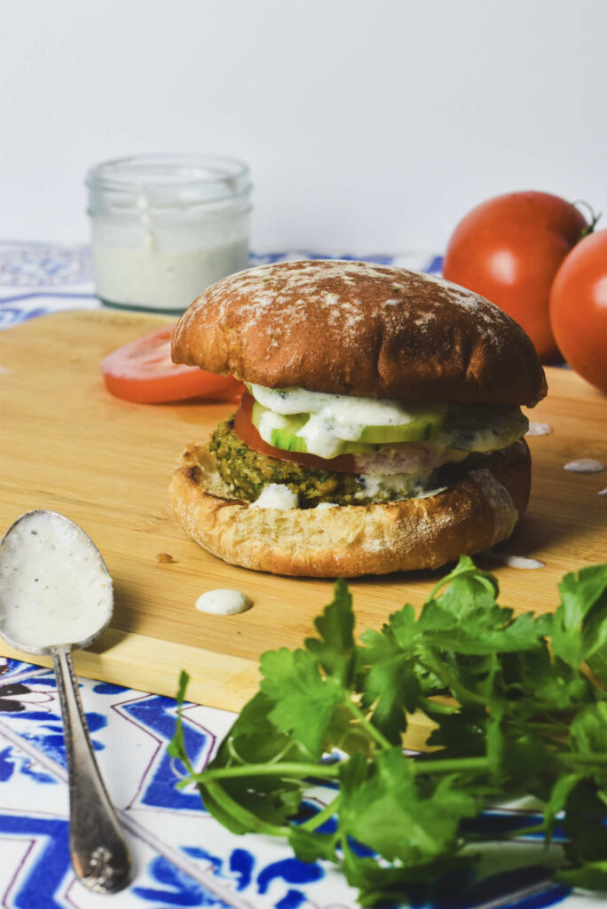 falafel burgers