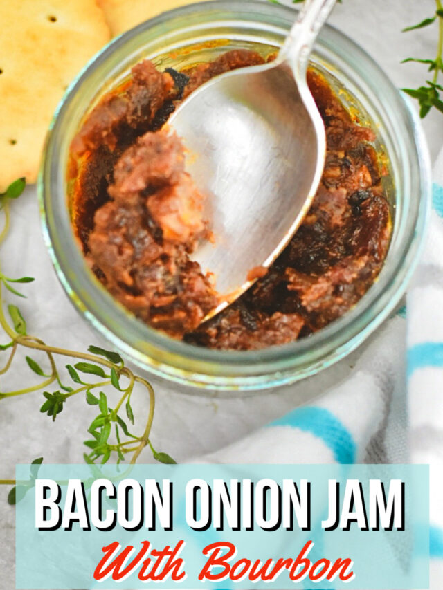 bacon onion jam with bourbon