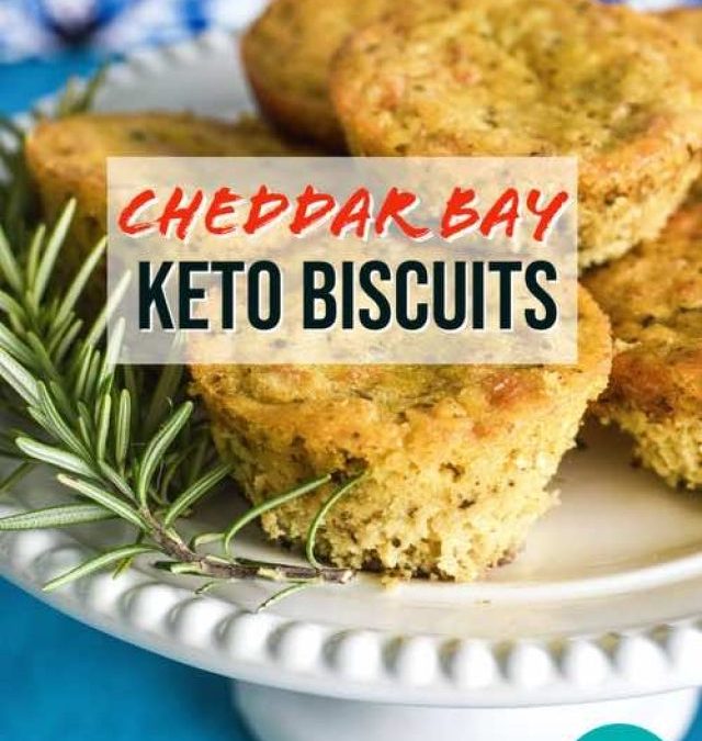 Cheddar Bay Keto Biscuits