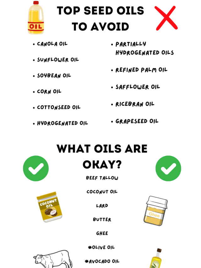 list of seed oils to avoid