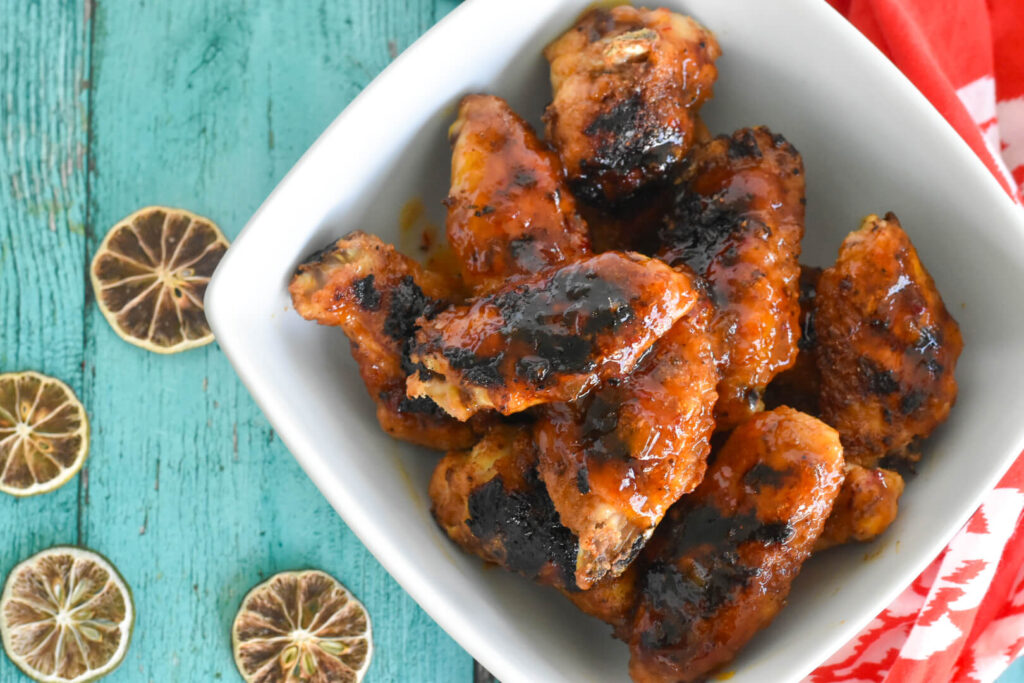mango habanero wings
