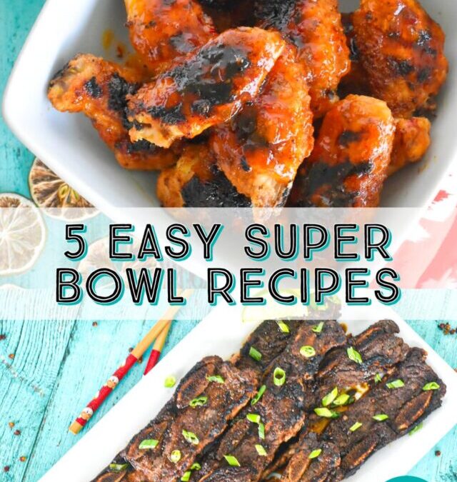 5 Easy Superbowl Recipes